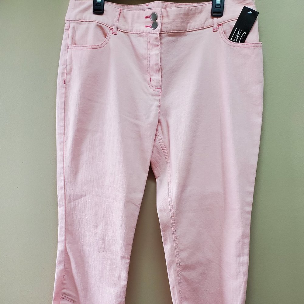 Inc Med Pink Cotton Jeans